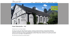 Desktop Screenshot of olbersdorfer-hof.de